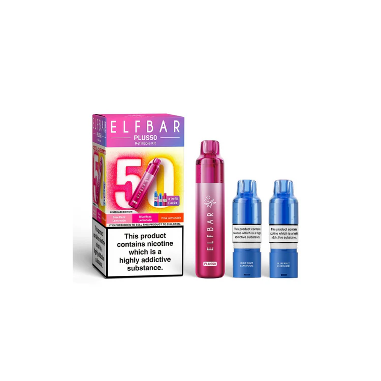 Elf_Bar_Plus_50_Prefilled_Pod_Kit_Lemonade_Edition_7f20db84-1d6c-4861-9bad-128ffb0f171c_750x ELF BAR Plus 50 Prefilled Pod Kit - Image 1