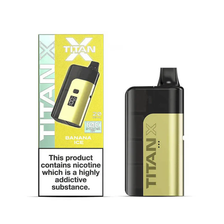 Titan_X_Prefilled_Pod_Kit_Banana_Ice_18dc3da3-76c1-477d-a398-c615600e0884_750x Titan X Prefilled Pod Kit - Image 1