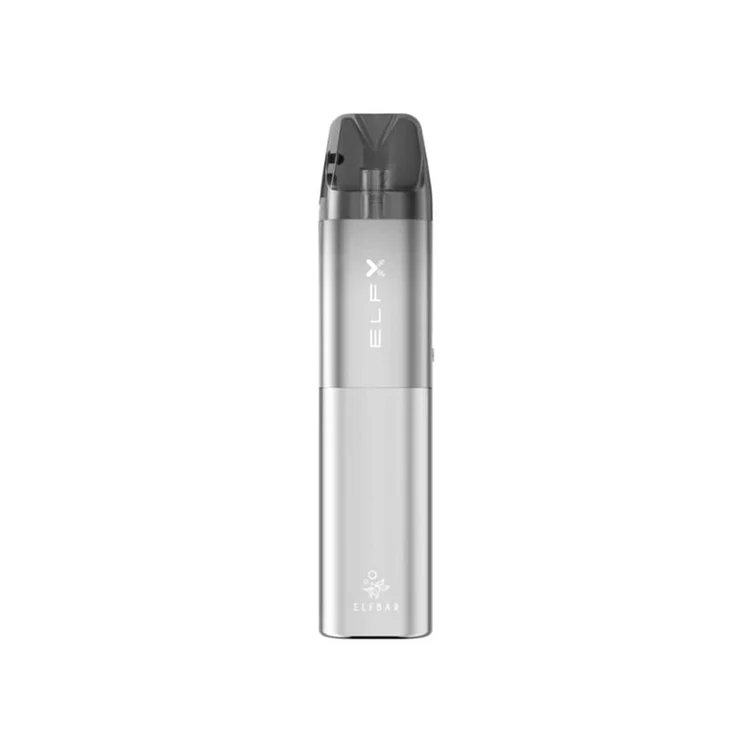 elf-bar-elfx-pod-kit-silver_750x Elf Bar ELFX Refillable Pod Kit - Image 1
