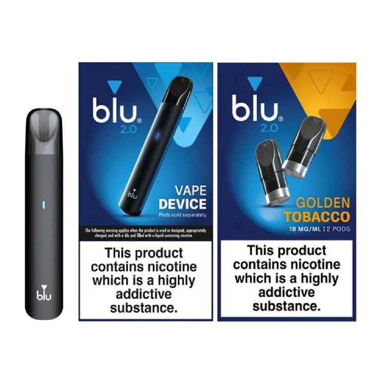 131 Blu 2.0 Golden Tobacco Starter Bundle - Image 1