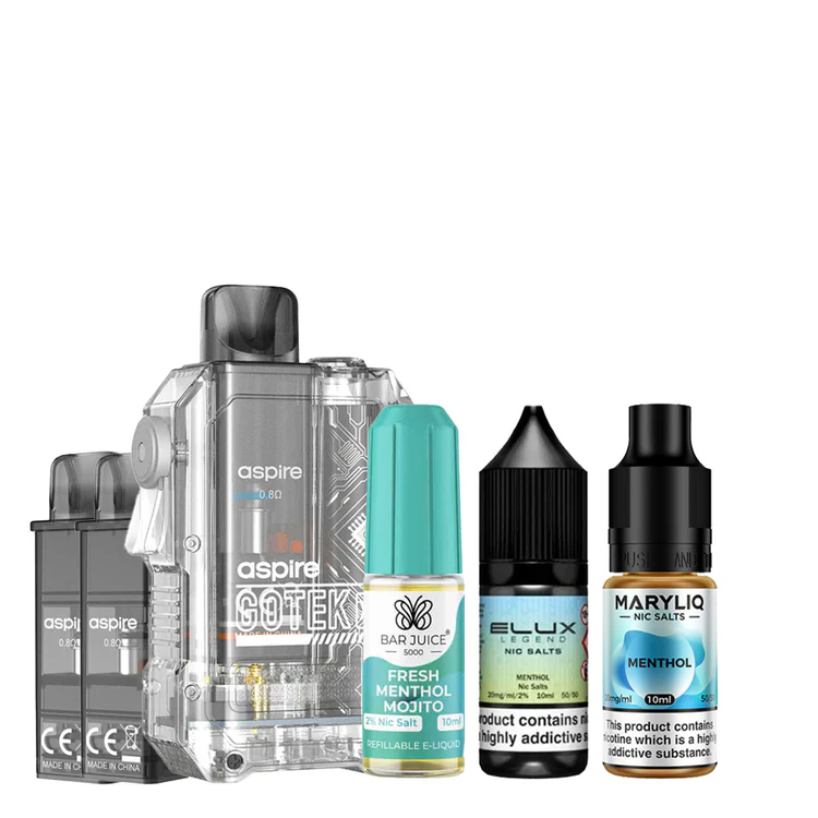 147 Aspire Gotek X Menthol Bundle - Image 1