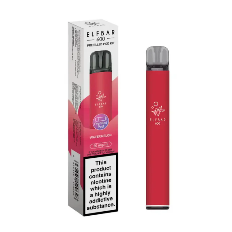 220 ELFBAR 600 Prefilled Pod Kit Watermelon - Image 1