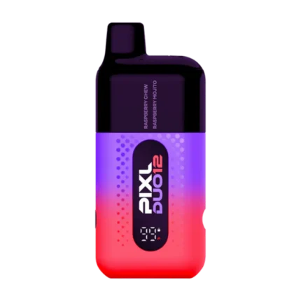 PIXL Duo 12 Prefilled Pod Vape Kit Raspberry Edition