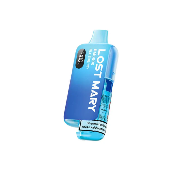 239 Lost Mary BM6000 Prefilled Pod Kit Blueberry7.99 - Image 1
