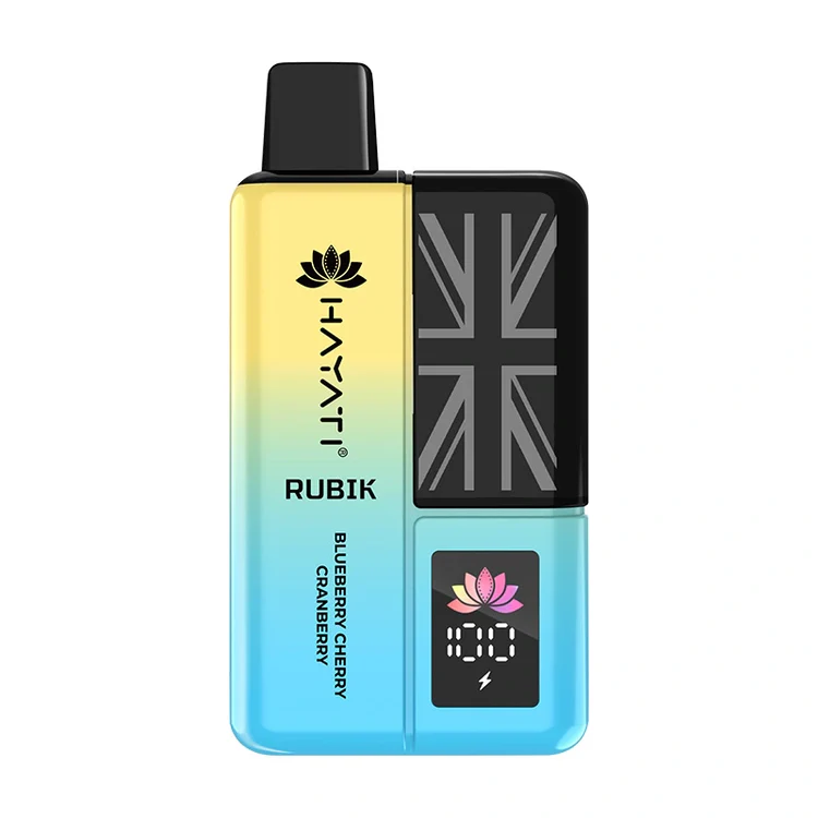 243 Hayati Rubik 7000 Puffs Blueberry Cherry Cranberry - Image 1