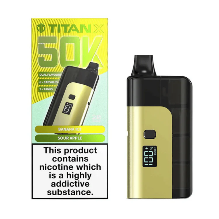290 Titan X 50k Prefilled Vape Kit Cola Freeze / Fruit Punch - Image 1