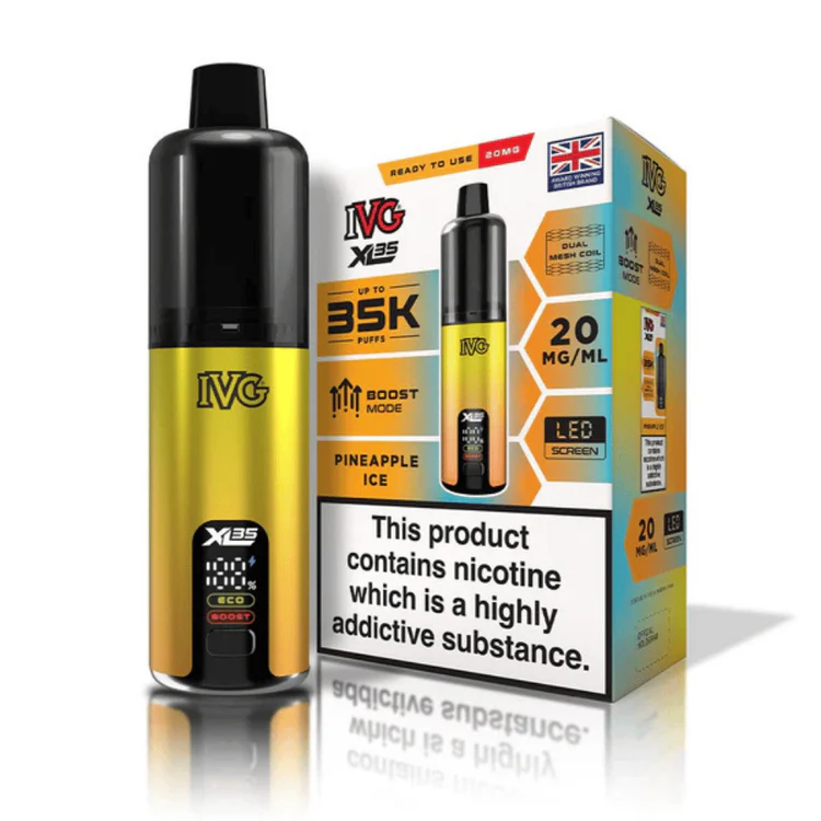 317 IVG XL 35K Prefilled Pod Kit Pineapple Ice - Image 1