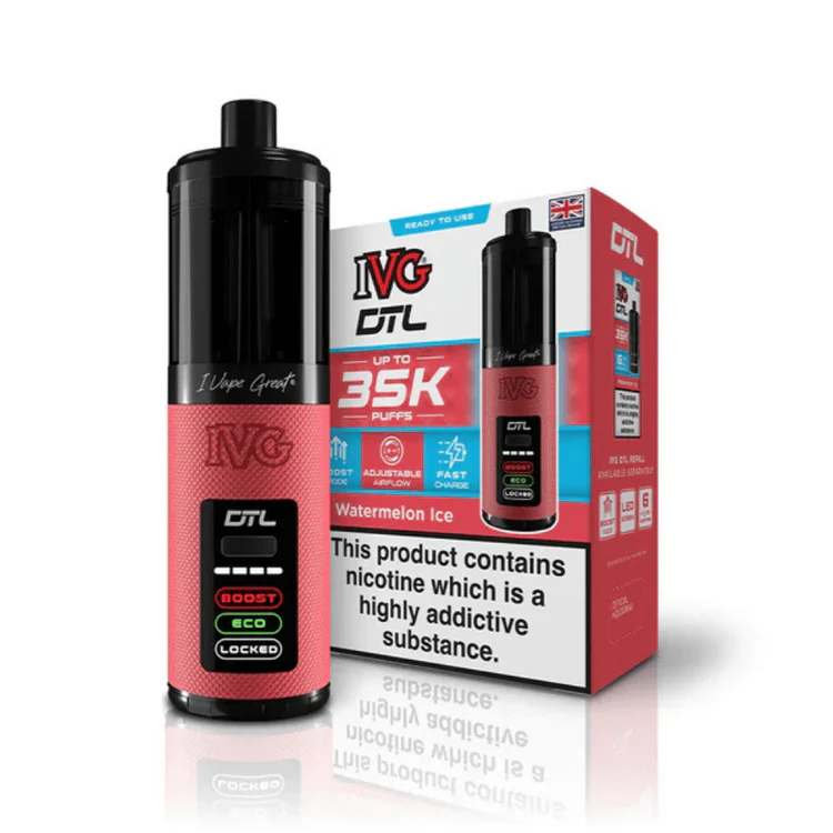 323 IVG DTL 35k Prefilled Pod Kit Watermelon Ice - Image 1