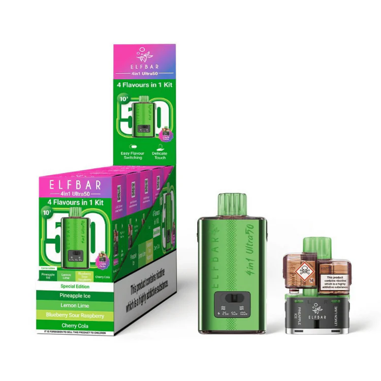 338 Elf Bar 4in1 Ultra 50 Prefilled Pod Kit Special Edition - Image 1