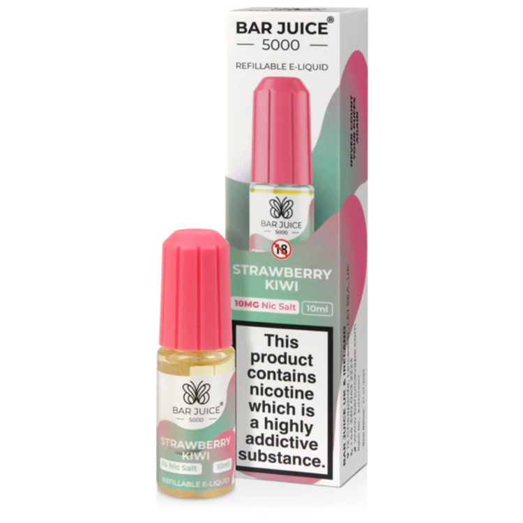 393 Bar Juice 5000 Strawberry Kiwi E Liquid 10ml - Image 1