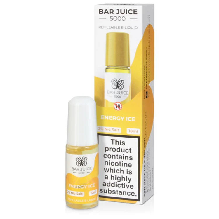 398 Bar Juice 5000 NRG Ice E Liquid 10ml - Image 1