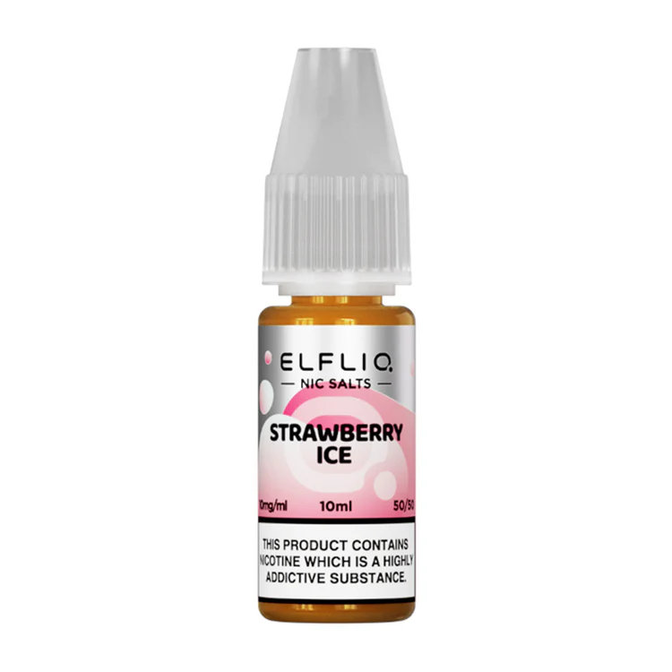 403 Elf Bar ElfLiq Strawberry Ice E Liquid 10ml - Image 1