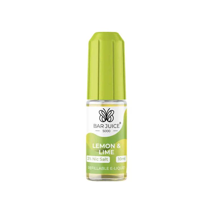 412 Bar Juice 5000 Lemon & Lime E Liquid 10ml - Image 1
