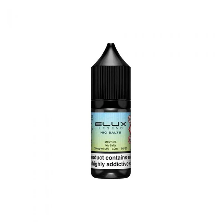 4133 Elux Legend Nic Salts Menthol E Liquid 10ml - Image 1