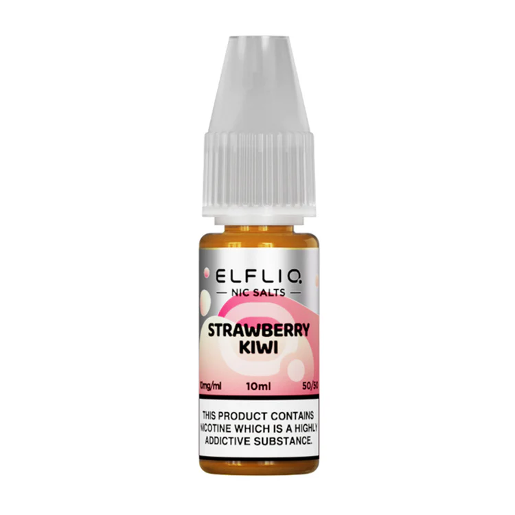 416 Elf Bar ElfLiq Strawberry Kiwi E Liquid 10ml - Image 1