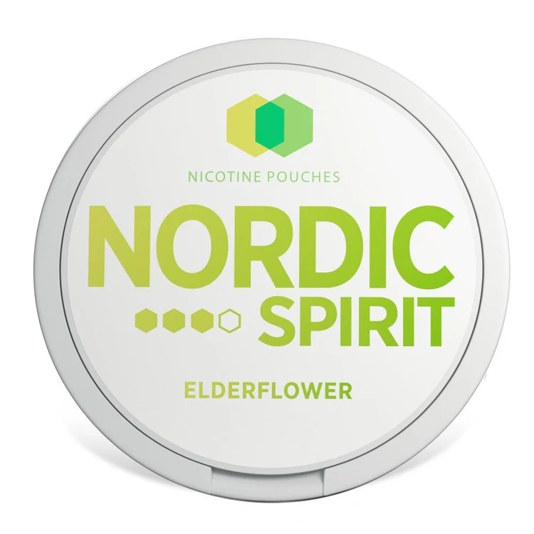 463 Nordic Spirit Nicotine Pouches - Elderflower - Image 1