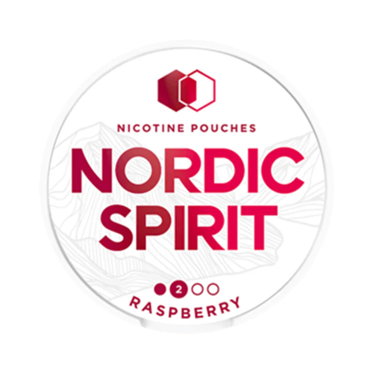 474 Nordic Spirit Nicotine Pouches - Raspberry - Image 1