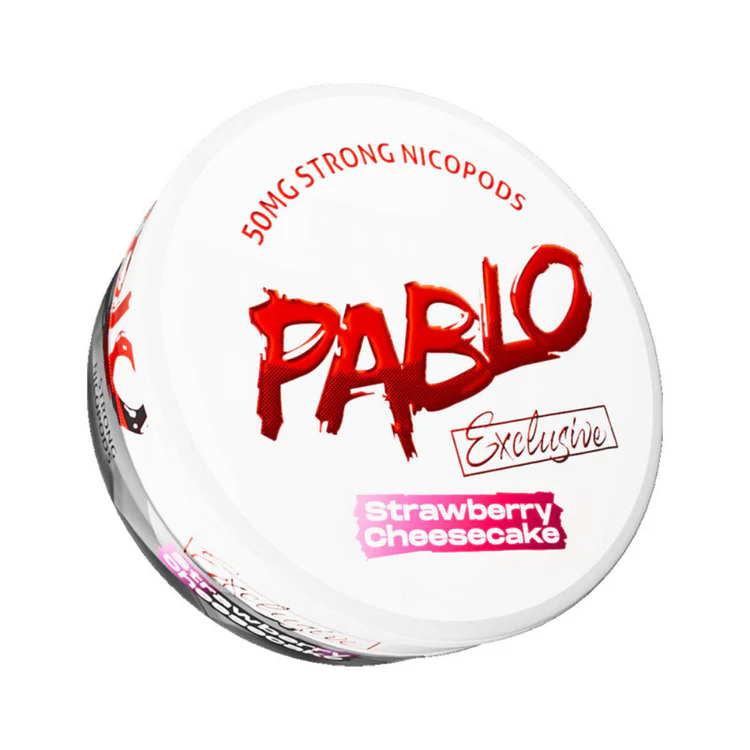 488 Strawberry Cheesecake Exclusive Nicotine Pouches by Pablo - Image 1