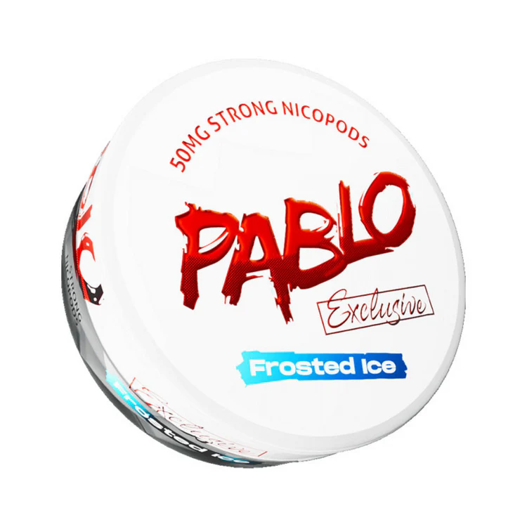 495 Frosted Ice Exclusive Nicotine Pouches by Pablo - Image 1
