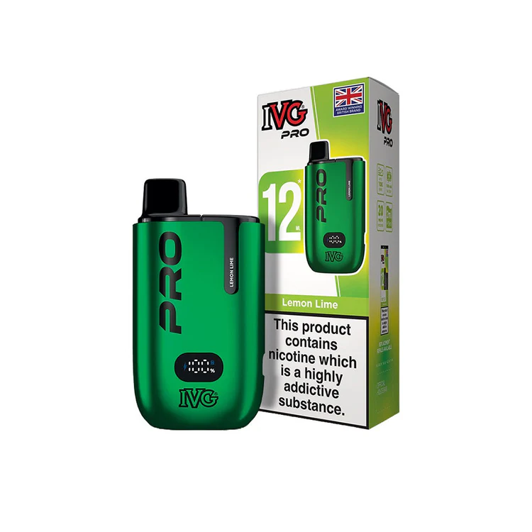 87 IVG Pro 12 Lemon Lime Vape Kit - Image 1